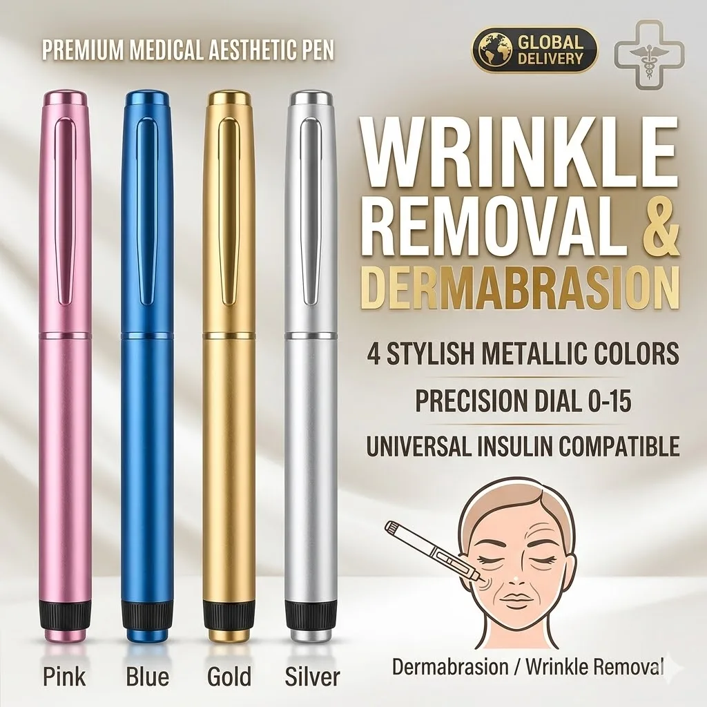 Universal Lilly Insulin Injection Pen and Magic Wrinkle Removal, 1Pcs Medical Aesthetic Pen
Universal Lilly Insulin Injection Pen and Magic Wrinkle Removal, 1Pcs Medical Aesthetic Pen