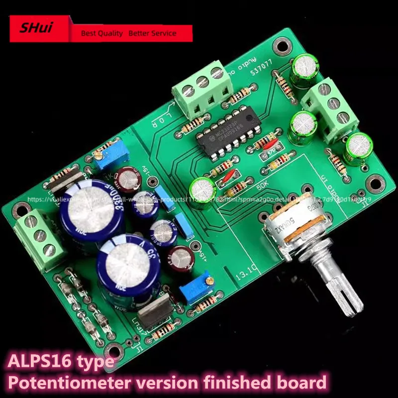 ALPS16 ALP27 The original parameter of 【 Soft and Comfortable 】 is the first stage of operational amplifier MC33079 (AP test)
ALPS16 ALP27 The original parameter of 【 Soft and Comfortable 】 is the first stage of operational amplifier MC33079 (AP test)