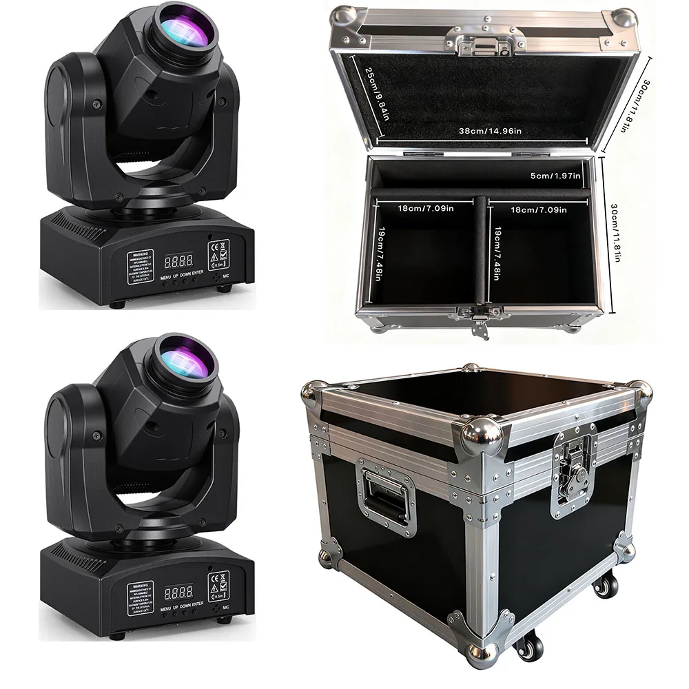 2PCS Moving Head Case 40*36*29CM Flycase Flightcase Stage Light Shockproof With Wheel For Projector Light 60W Strobe Light Case
2PCS Moving Head Case 40*36*29CM Flycase Flightcase Stage Light Shockproof With Wheel For Projector Light 60W Strobe Light Case