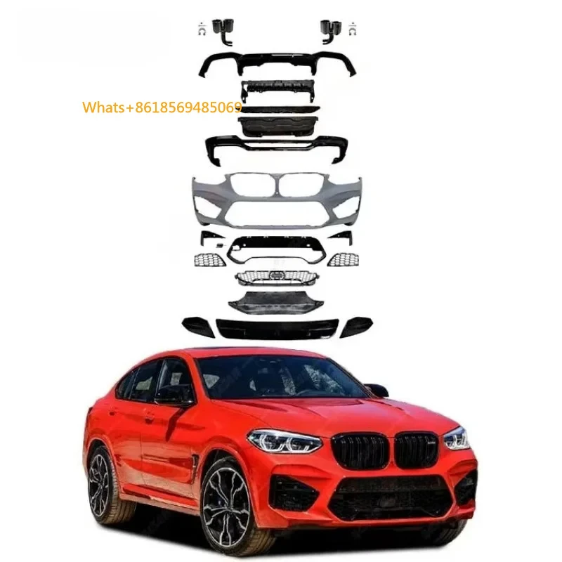 X4 G02 2018-2021 Upgr to X4M STYLE KIT With Front Bumper Rear Diffuser Exhaust Tips
X4 G02 2018-2021 Upgr to X4M STYLE KIT With Front Bumper Rear Diffuser Exhaust Tips