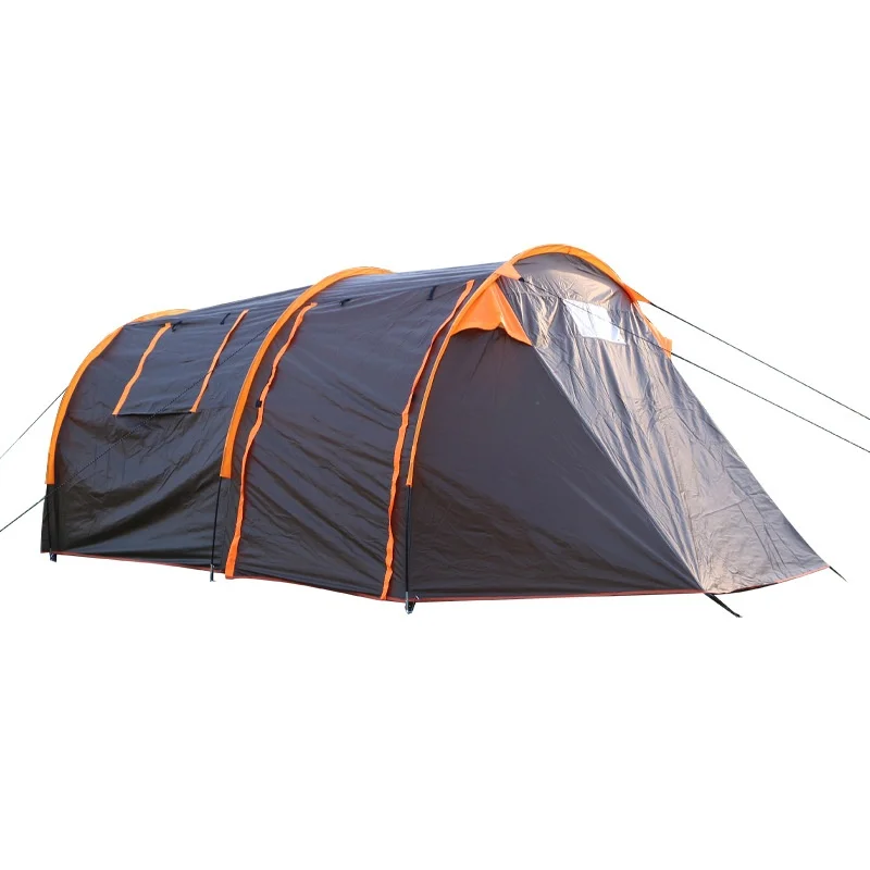 One-bedroom One-living-room Rainproof Sunshade Tunnel Tent 5-8 People Four-season Camouflage Outdoor Camping Large Space Leisure
One-bedroom One-living-room Rainproof Sunshade Tunnel Tent 5-8 People Four-season Camouflage Outdoor Camping Large Space Leisure