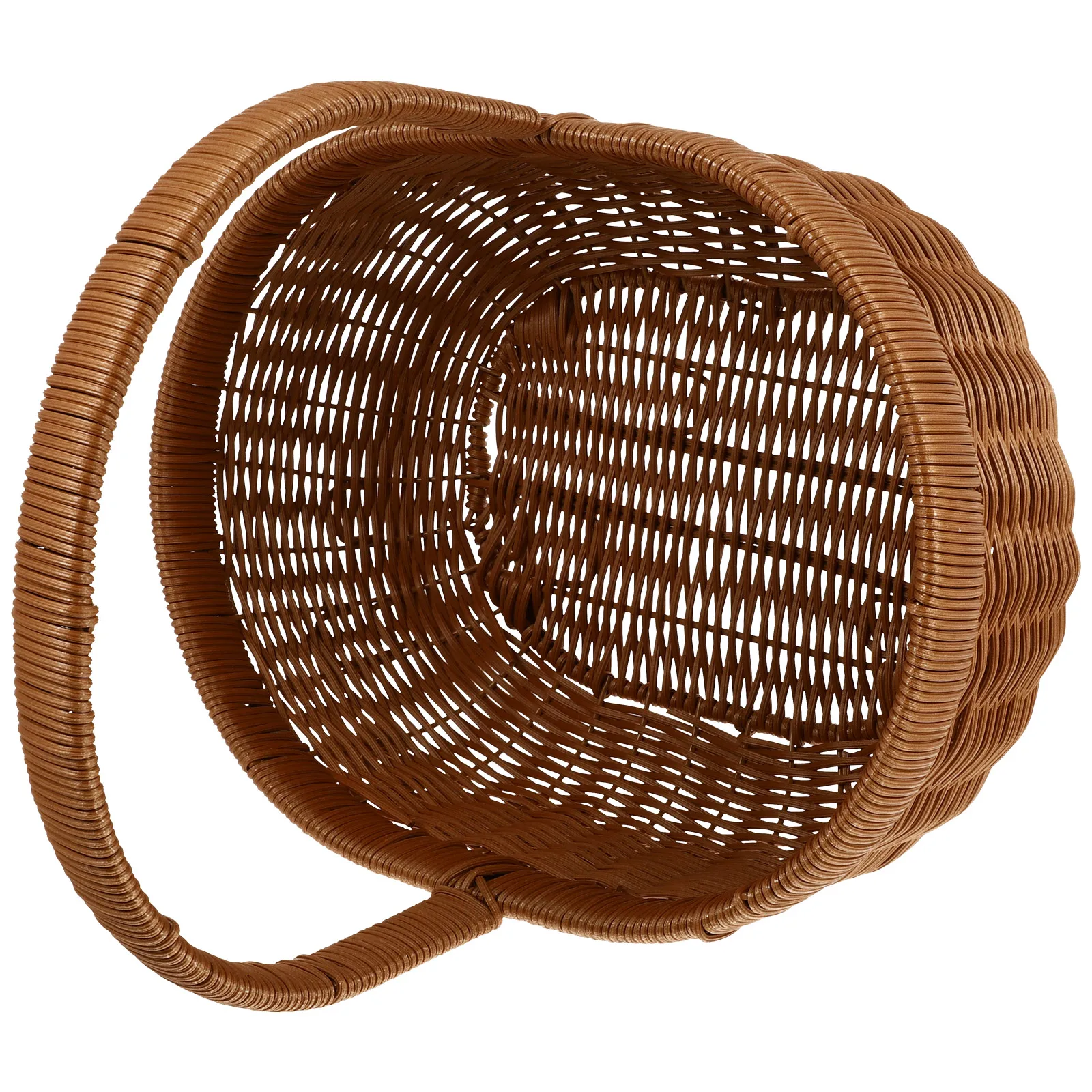 Portable Large Capacity Storage Basket Small Imitation Rattan Pp Woven Natural Decor Fruit Picnic H held Household Office
Portable Large Capacity Storage Basket Small Imitation Rattan Pp Woven Natural Decor Fruit Picnic H held Household Office