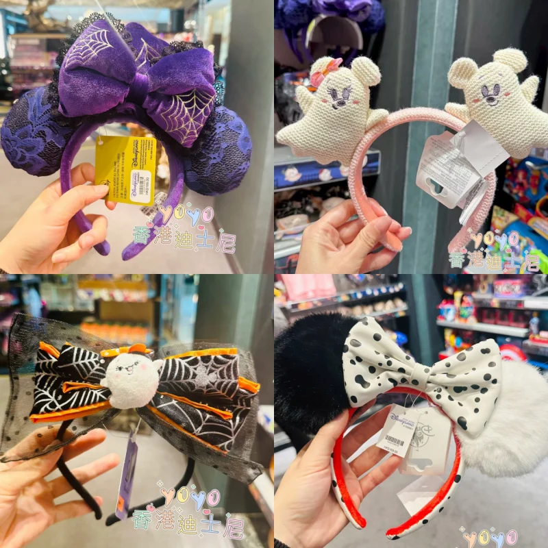 Genuine Disney Halloween Mickey Minnie Headband Donald Duck Leather Headband Hairband Sequin Bow Party Hair Accessories Gift
Genuine Disney Halloween Mickey Minnie Headband Donald Duck Leather Headband Hairband Sequin Bow Party Hair Accessories Gift