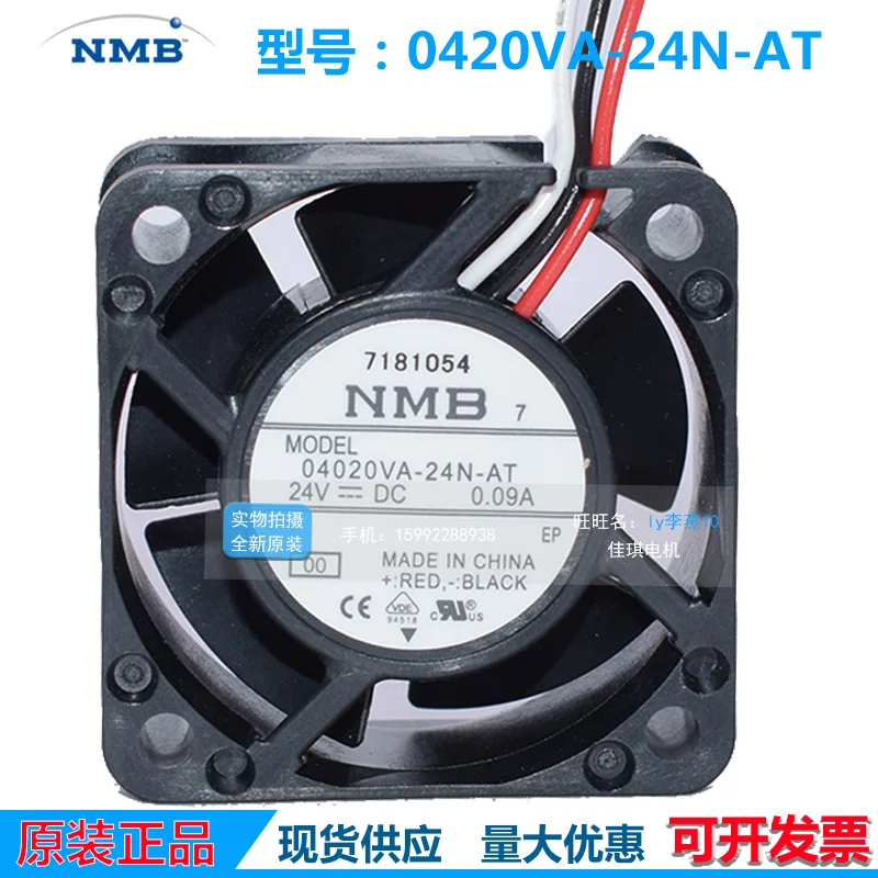 New Original NMB 04020VA-24N-AT Fan for FANUC 4CM Cooling Fan 0.09A 3-Wire
New Original NMB 04020VA-24N-AT Fan for FANUC 4CM Cooling Fan 0.09A 3-Wire