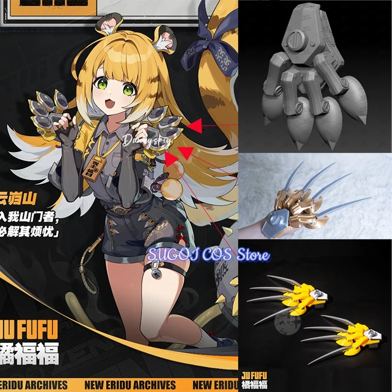 Zenless Zone Zero Ju Fufu 코스프레 Костюмы Опора Шарнирный Палец Броня Stl Files Ju Fufu Ролевая игра Механические когти Реквизит Костюм
Zenless Zone Zero Ju Fufu 코스프레 Костюмы Опора Шарнирный Палец Броня Stl Files Ju Fufu Ролевая игра Механические когти Реквизит Костюм