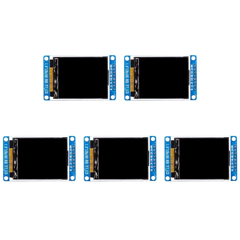 2025 Новый-5X 1,8-дюймовый модуль ЖК-дисплея Полноцветный 128X160 RGB SPI TFT Модуль ЖК-дисплея ST7735S 3,3 В Замените источник питания OLED
2025 Новый-5X 1,8-дюймовый модуль ЖК-дисплея Полноцветный 128X160 RGB SPI TFT Модуль ЖК-дисплея ST7735S 3,3 В Замените источник питания OLED