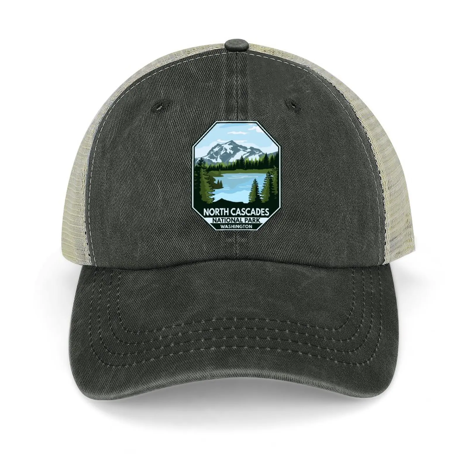 North Cascades National Park Minimal Retro Emblem Baseball Cap Golf Hat Man Hat Man For The Sun luxury caps Designer Man Women's
North Cascades National Park Minimal Retro Emblem Baseball Cap Golf Hat Man Hat Man For The Sun luxury caps Designer Man Women's