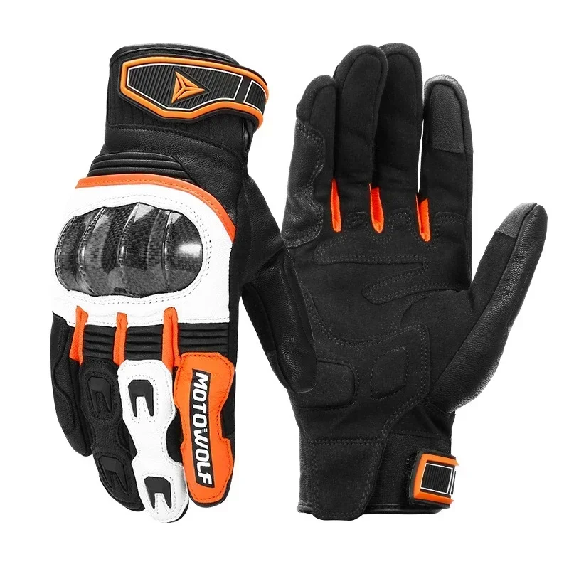 Leather Motorcycle Gloves Women Men Carbon Fiber High Quality Winter offroad Cycling Riding Gloves ATV Full Finger Touch Screen
Leather Motorcycle Gloves Women Men Carbon Fiber High Quality Winter offroad Cycling Riding Gloves ATV Full Finger Touch Screen