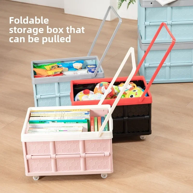 Trolley Box Student Book Box Foldable Storage Box with Sliding Wheels Organizer Storage Classroom Thickened Vehicle
Trolley Box Student Book Box Foldable Storage Box with Sliding Wheels Organizer Storage Classroom Thickened Vehicle