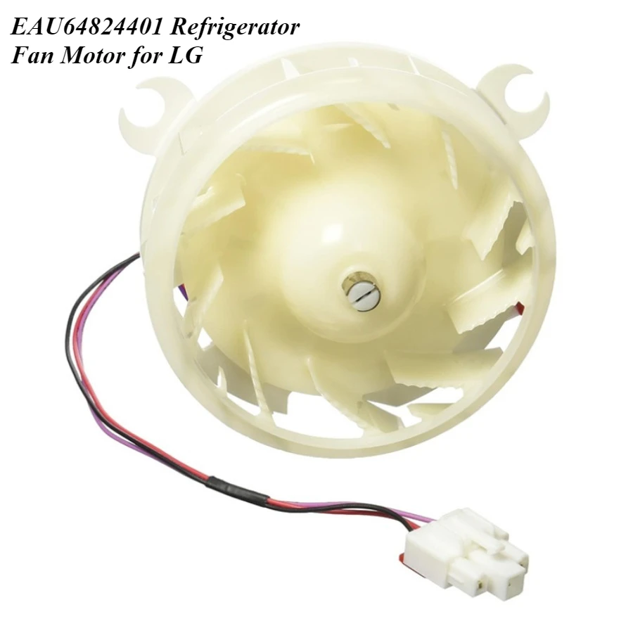EAU64824401 Refrigerator Fan Motor for LG – Compatible with AP6887862, ADJ73252237 – DC13V Cooling Fan Replacement
EAU64824401 Refrigerator Fan Motor for LG – Compatible with AP6887862, ADJ73252237 – DC13V Cooling Fan Replacement