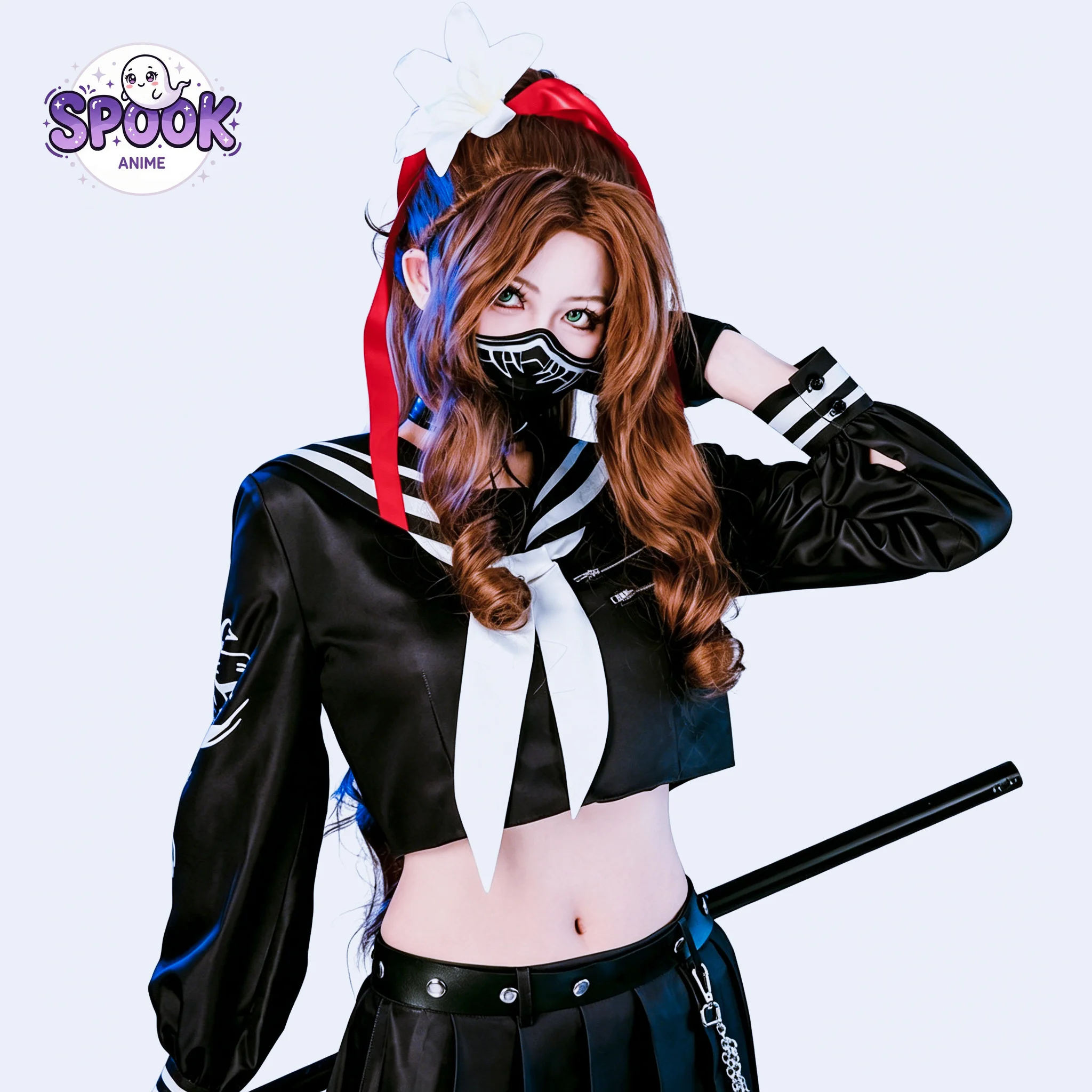 Black Sailor Suit Aerith School Uniform FF VII Re Cosplay Fantasy Game Costume Full Set for Women Halloween Anime Game Outfit
Black Sailor Suit Aerith School Uniform FF VII Re Cosplay Fantasy Game Costume Full Set for Women Halloween Anime Game Outfit