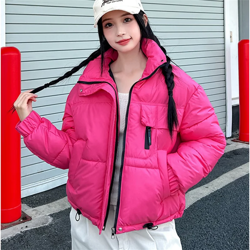 2025 Winter Thicke Cotton Coat Jacket Women Versatile Student Korean Loose Cotton Padded Jacket Short Autumn Winter Outerwear
2025 Winter Thicke Cotton Coat Jacket Women Versatile Student Korean Loose Cotton Padded Jacket Short Autumn Winter Outerwear