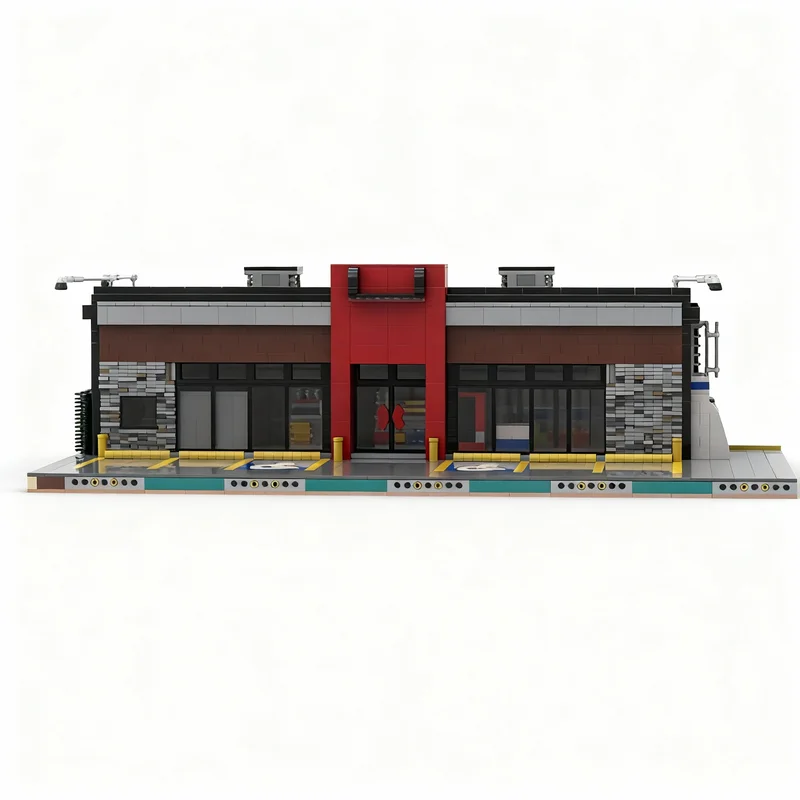 3417pcs MOC Modern Convenience Store City Model Building Blocks Construction Toy Christmas Gifts DIY Creative Idea Education
3417pcs MOC Modern Convenience Store City Model Building Blocks Construction Toy Christmas Gifts DIY Creative Idea Education