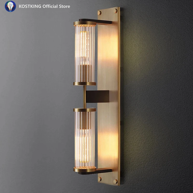 Postmodern Luxury American Minimalist Led Wall Lamp Living Room Copper Lamps Bedroom Bedside Mirror Headlight Indoor Lighting
Postmodern Luxury American Minimalist Led Wall Lamp Living Room Copper Lamps Bedroom Bedside Mirror Headlight Indoor Lighting