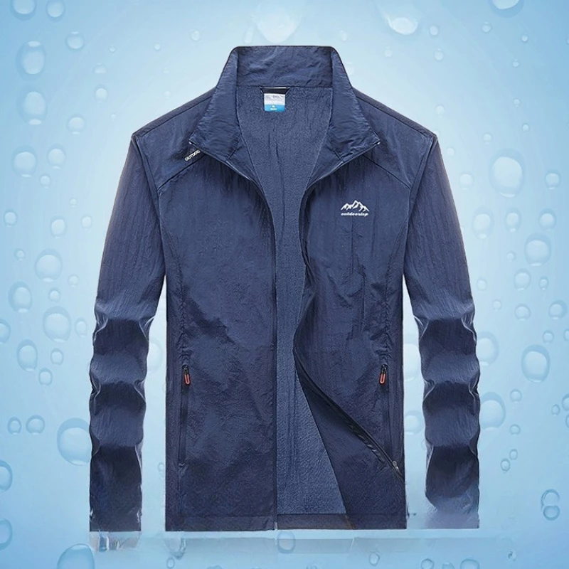 Summer Sunscreen Coats Men's Sun Protection Jackets Outdoor Casual Windproof Water resistant Ultrathin Jacket Men Skin Clothing
Summer Sunscreen Coats Men's Sun Protection Jackets Outdoor Casual Windproof Water resistant Ultrathin Jacket Men Skin Clothing