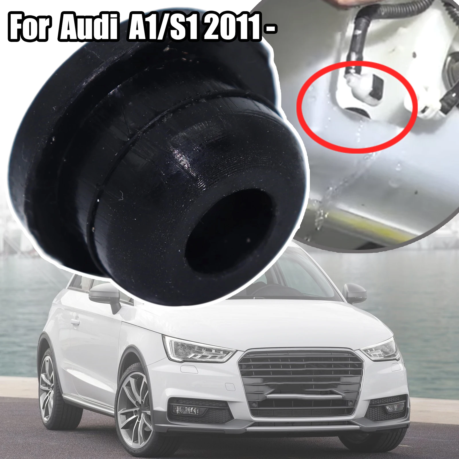 For Audi A1/S1 2011 - 50 1975 - 1978 Windscreen Washer Headlight Pump Seal Water Reservoir Gasket Mount Rubber Cap Clip Plug
For Audi A1/S1 2011 - 50 1975 - 1978 Windscreen Washer Headlight Pump Seal Water Reservoir Gasket Mount Rubber Cap Clip Plug