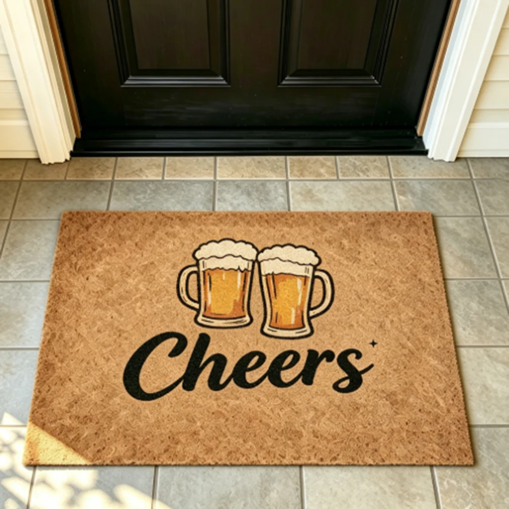Custom Entrance Mat Durable Non Slip Food Pattern Printed Doormat Entryway Decor Floor Rug Housewarming Gift For Friends
Custom Entrance Mat Durable Non Slip Food Pattern Printed Doormat Entryway Decor Floor Rug Housewarming Gift For Friends