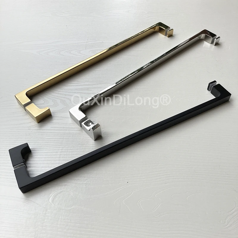 304 Stainless Steel Solid Base Bathroom Door Handles Extra Narrow Glass Sliding Door Handles Chromed/Black/Gold CC 440/500mm
304 Stainless Steel Solid Base Bathroom Door Handles Extra Narrow Glass Sliding Door Handles Chromed/Black/Gold CC 440/500mm
