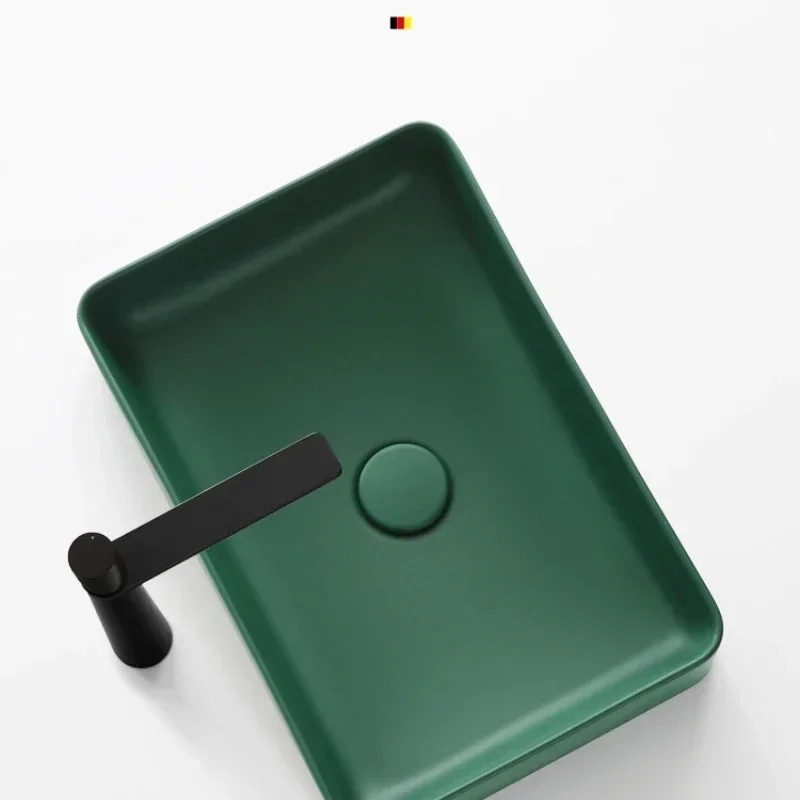 ~Black Table Basin Rectangular Wash Basin Household Inter-Platform Matte Ceramic Washbasin Xiaoyang Inter-Platform Basin
~Black Table Basin Rectangular Wash Basin Household Inter-Platform Matte Ceramic Washbasin Xiaoyang Inter-Platform Basin