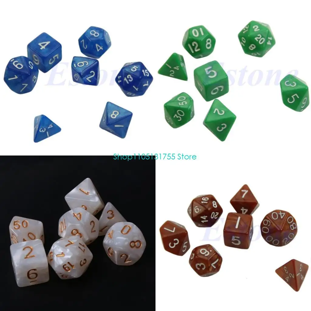 K0EF 7x Black Sided D4 D6 D8 D10 D12 D20 RPG Poly Game Set
K0EF 7x Black Sided D4 D6 D8 D10 D12 D20 RPG Poly Game Set