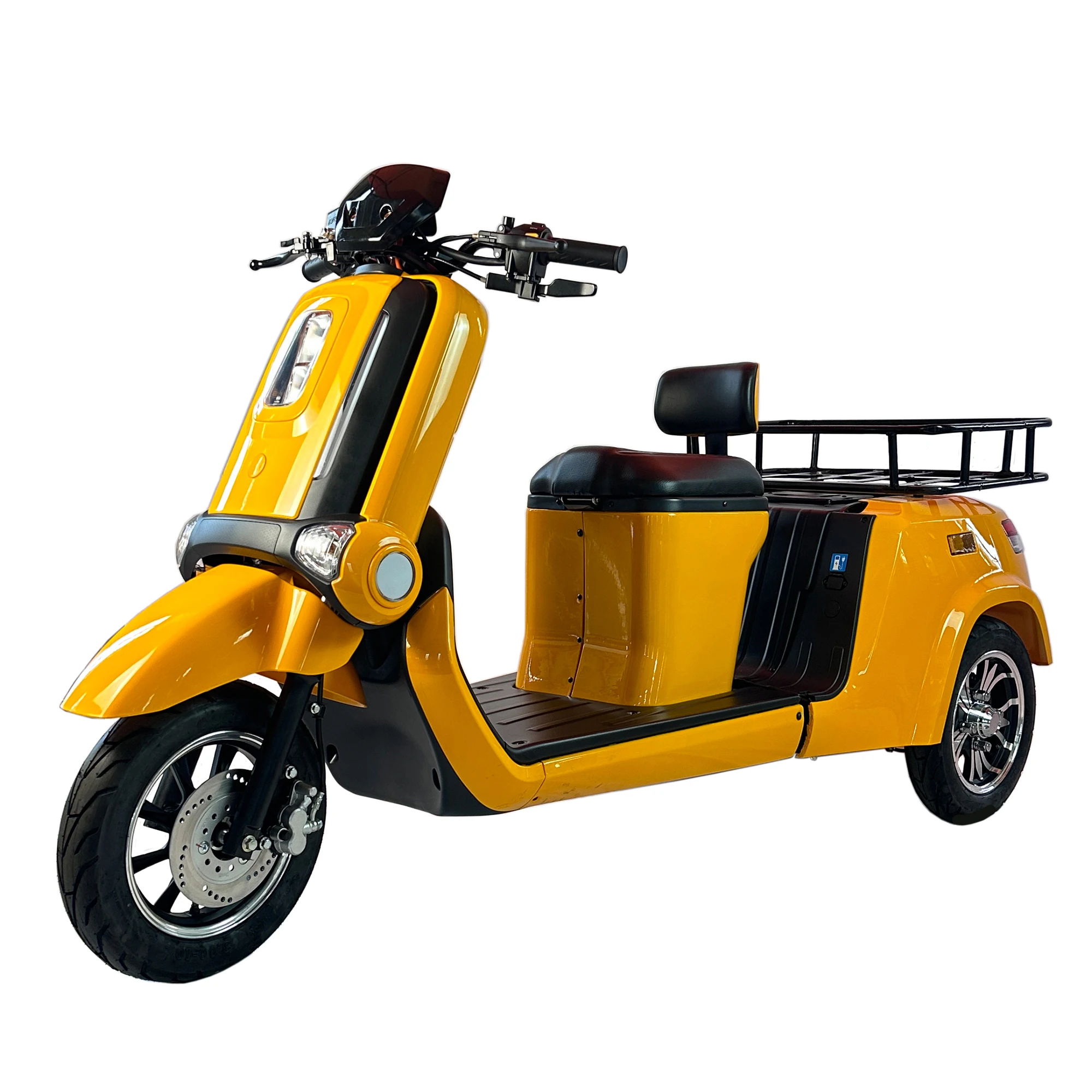 Fashionable Adult Electric Tricycle Cute Mini Open Cargo Tricycle with 50-70Km/h Speed and 200-300kg Payload
Fashionable Adult Electric Tricycle Cute Mini Open Cargo Tricycle with 50-70Km/h Speed and 200-300kg Payload