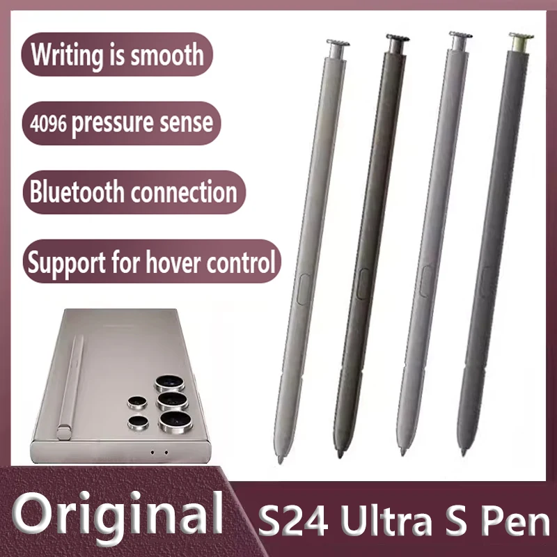 Оригинальная ручка S pen S24U для Samsung S24, сенсорный Стилус S928, интеллектуальная поддержка Bluetooth, управление на открытом воздухе
Оригинальная ручка S pen S24U для Samsung S24, сенсорный Стилус S928, интеллектуальная поддержка Bluetooth, управление на открытом воздухе