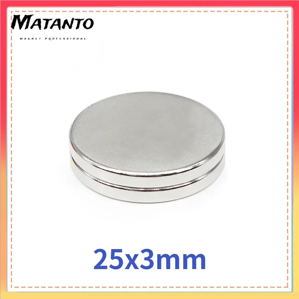 2/5/10/20/50pcs 25x3mm N35 Round Magnets Neodymium Magnet Permanent NdFeB Super Strong Powerful Magnet
2/5/10/20/50pcs 25x3mm N35 Round Magnets Neodymium Magnet Permanent NdFeB Super Strong Powerful Magnet