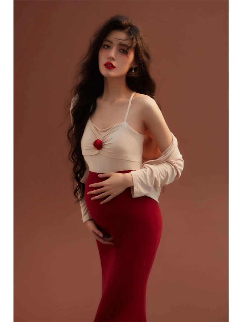 Maternity Women Photography Props Maternity Pregnancy Tank Dress with Cardigans Vintage Maternity Dresses for Photoshoot
Maternity Women Photography Props Maternity Pregnancy Tank Dress with Cardigans Vintage Maternity Dresses for Photoshoot