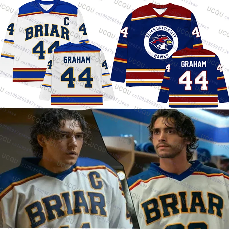 2026 TV Off Campus Series Briar University Hockey Jersey Graham Logan Di Laurentis Sport TShirt Women Men Motorcycle T-shirts
2026 TV Off Campus Series Briar University Hockey Jersey Graham Logan Di Laurentis Sport TShirt Women Men Motorcycle T-shirts