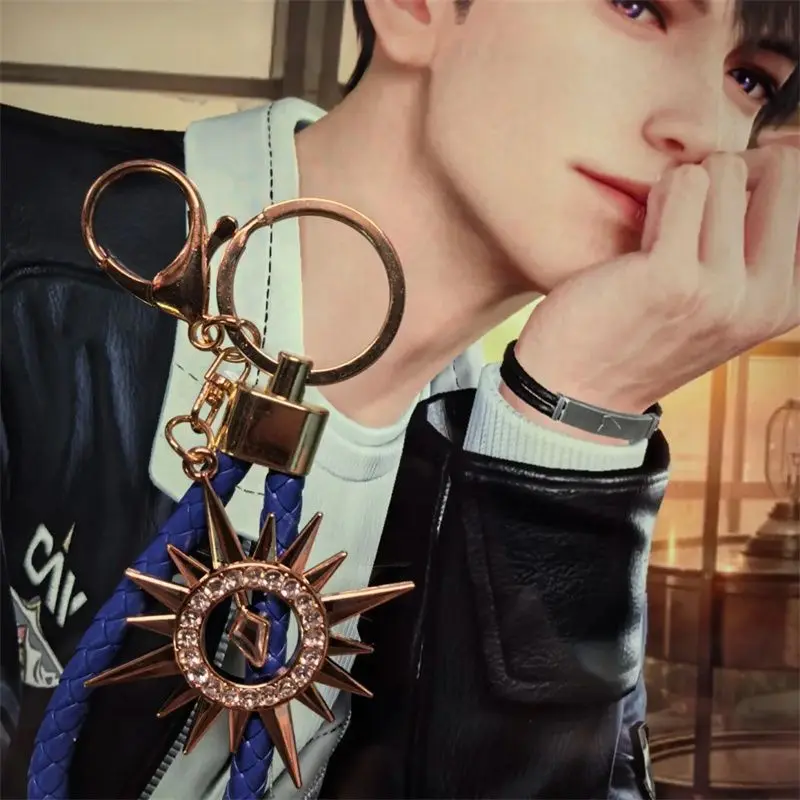 Anime Love and Deepspace Caleb Cosplay Cartoon Braided Cord Keychain Keyring Asterism Key Chain Pendant Charm jewelry Gift
Anime Love and Deepspace Caleb Cosplay Cartoon Braided Cord Keychain Keyring Asterism Key Chain Pendant Charm jewelry Gift