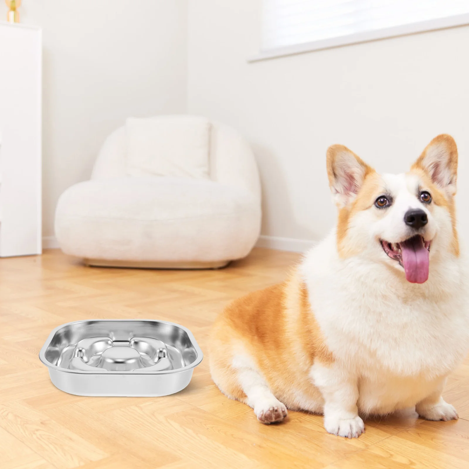 Pet Slow Food Bowl 30Cm Large Size Non-Skid Dog Cat Feeding Dish Anti-Gulping Slow Eating Healthy Mealtime Accessory
Pet Slow Food Bowl 30Cm Large Size Non-Skid Dog Cat Feeding Dish Anti-Gulping Slow Eating Healthy Mealtime Accessory