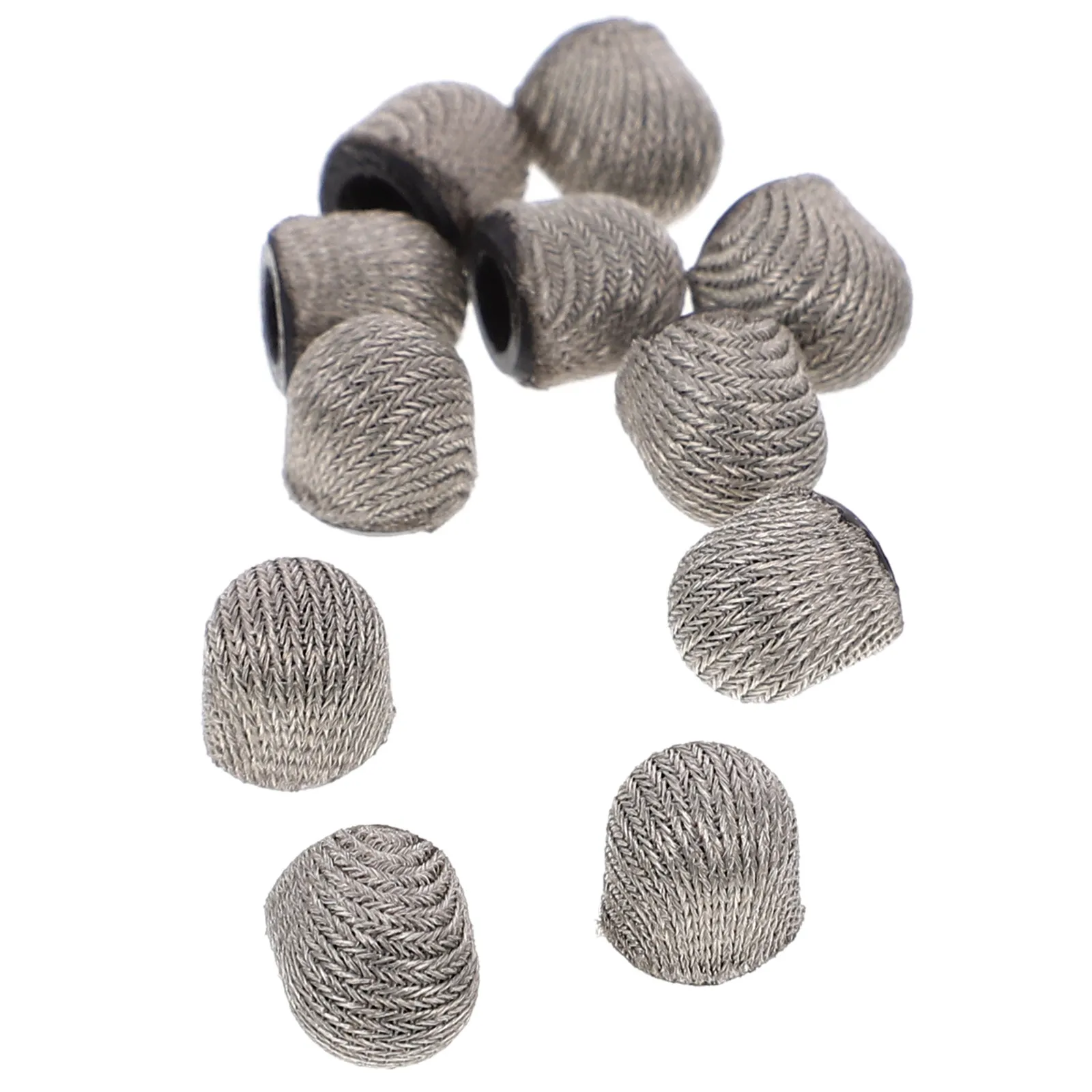 10pcs Capacitive Pen Tips Mesh Fiber Replacement Stylus Tips For Touch Screens Compatible With Tablets Smartphones Tablet