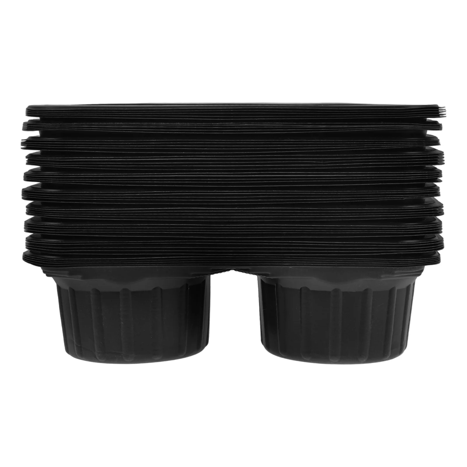 50pcs Cup Holder Tray Disposable Cafe Drink Trays Takeout Secure Base Dual Cup Milk Tea Coffee Plastic Display
50pcs Cup Holder Tray Disposable Cafe Drink Trays Takeout Secure Base Dual Cup Milk Tea Coffee Plastic Display