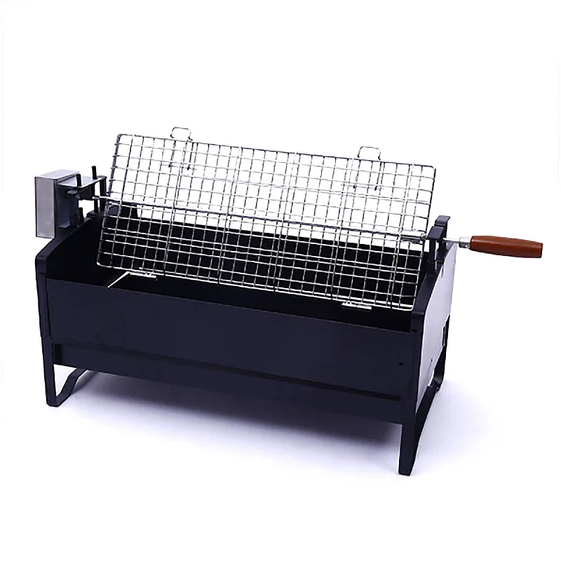 12V Automatic Stainless Steel Motorised Rotisserie Cypriot Rotating Charcoal Grill For Outdoor Camping Barbecue Grill
12V Automatic Stainless Steel Motorised Rotisserie Cypriot Rotating Charcoal Grill For Outdoor Camping Barbecue Grill