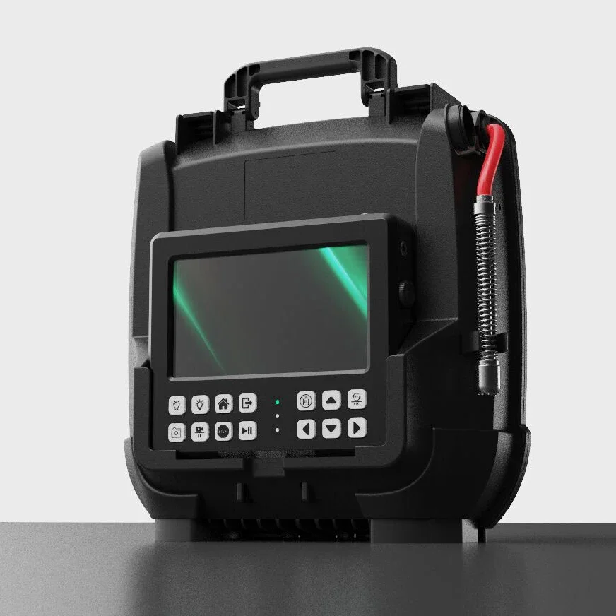 Mini Pipe drain Sewer Inspection Camera with all in one handheld suitcase & flexible cable, self-leveling camera heads optional
Mini Pipe drain Sewer Inspection Camera with all in one handheld suitcase & flexible cable, self-leveling camera heads optional