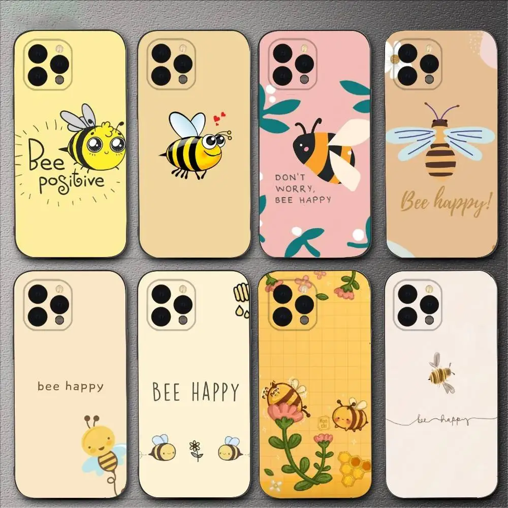 Cartoon Little Yellow Bees Phone Case For iPhone 16,15,14,13,12,11,XS,XR,X,8,7,Pro,Max,Plus,mini Silicone Black Cover
Cartoon Little Yellow Bees Phone Case For iPhone 16,15,14,13,12,11,XS,XR,X,8,7,Pro,Max,Plus,mini Silicone Black Cover
