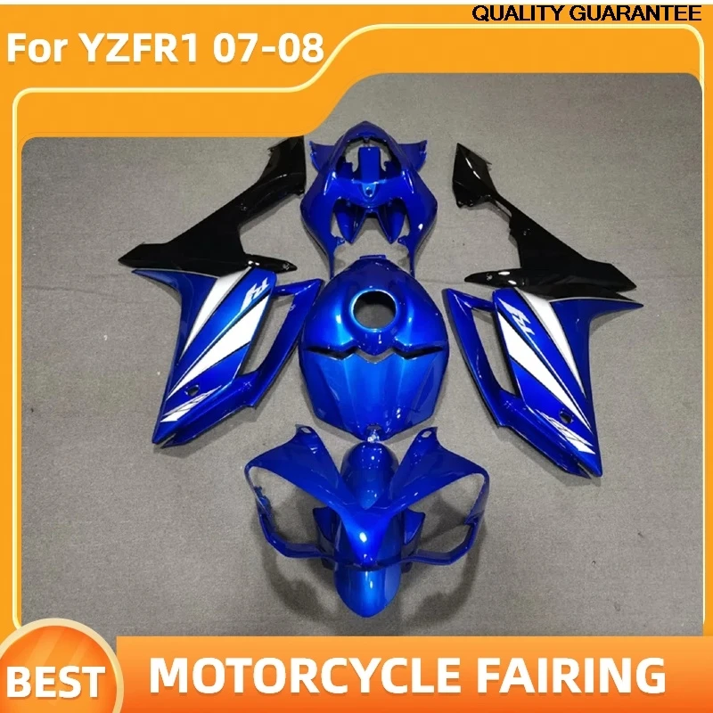 ABS Plastic Fairing set For YAMAHA 2007 2008 YZF-R1 YZF R1 07 08 YZFR1 Motorcycle Fairing Kit blue white black
ABS Plastic Fairing set For YAMAHA 2007 2008 YZF-R1 YZF R1 07 08 YZFR1 Motorcycle Fairing Kit blue white black