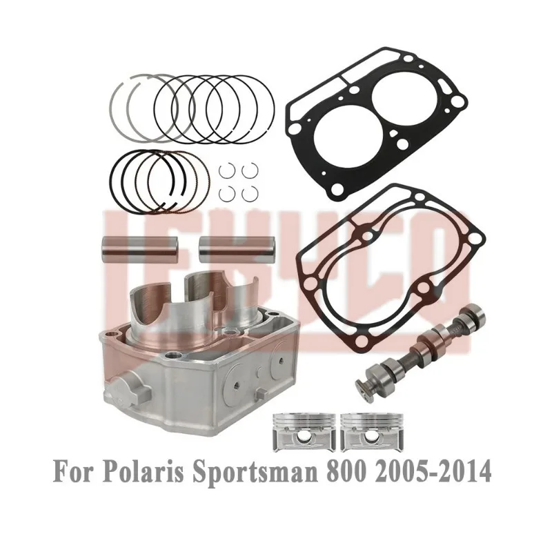 Motorcycle Accessory 80mm Cylinder Camshaft Top End Kit Motor for Polaris RANGER RZR SPORTSMAN 800 ATV UTV 2204393 2202917 Block
Motorcycle Accessory 80mm Cylinder Camshaft Top End Kit Motor for Polaris RANGER RZR SPORTSMAN 800 ATV UTV 2204393 2202917 Block
