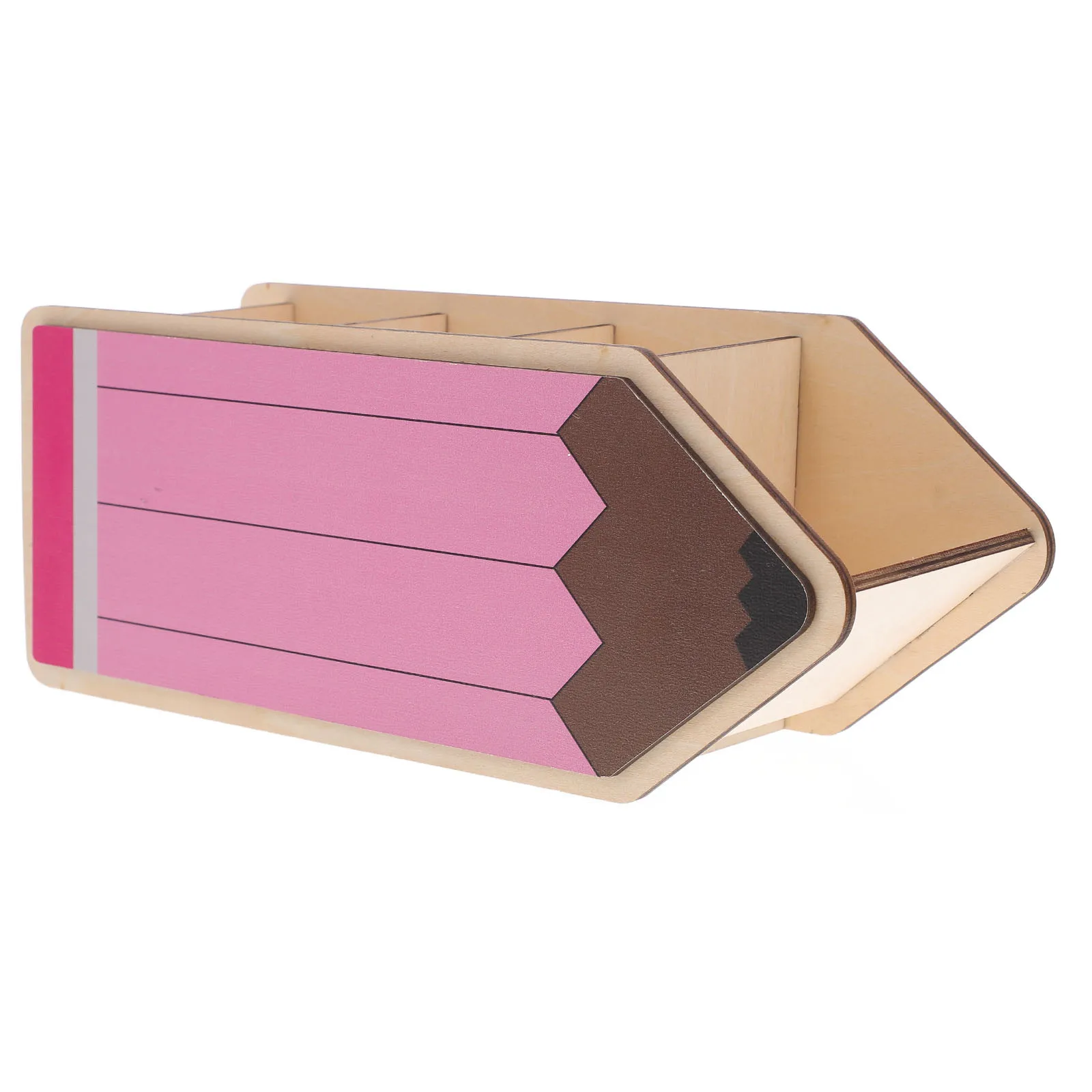 Pencil Shaped Wooden Pen Holder Desk Organizer Storage Box Pencil Cup Marker Makeup Brush Holder Office Decor Desk 
Pencil Shaped Wooden Pen Holder Desk Organizer Storage Box Pencil Cup Marker Makeup Brush Holder Office Decor Desk
