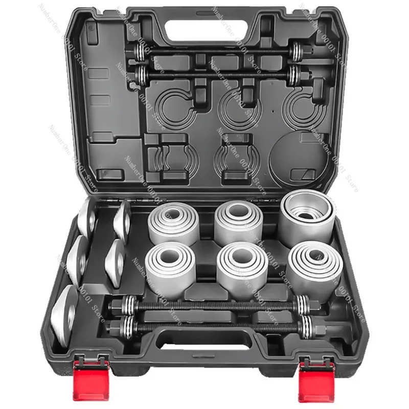 36-Piece Bushing Universal Rubber Sleeve Kit Swing Arm Disassembly Automotive Repair Set
36-Piece Bushing Universal Rubber Sleeve Kit Swing Arm Disassembly Automotive Repair Set