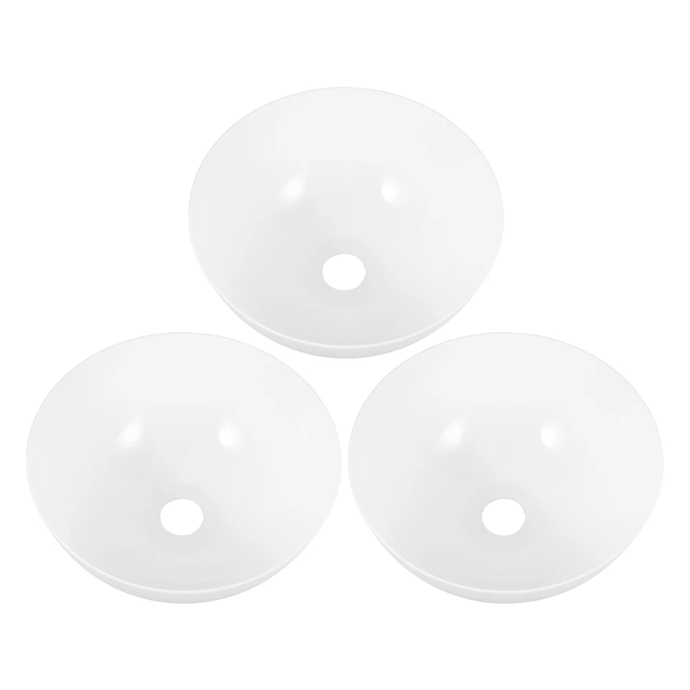 3 Pcs Home Decor Plastic Lampshade Floor Ball Decorative for Wall Covers White Ceiling Fan Replacement
3 Pcs Home Decor Plastic Lampshade Floor Ball Decorative for Wall Covers White Ceiling Fan Replacement