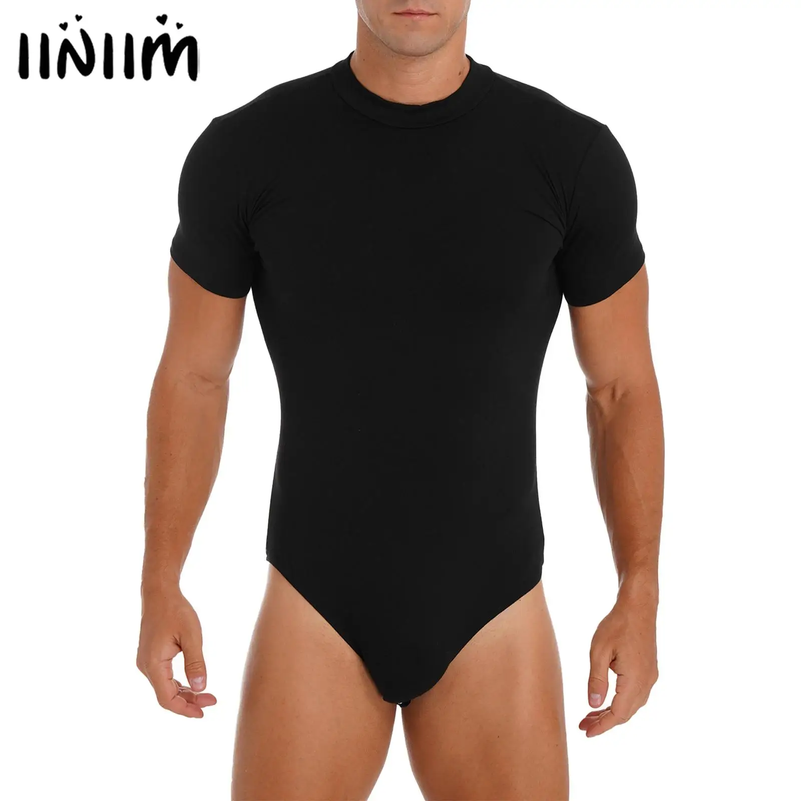 Mens Solid Color Skinny Tight Fitting Jumpsuit Sleepwear T-shirt Rompers Pajamas Leotard Undershirt Press Button Crotch Bodysuit
Mens Solid Color Skinny Tight Fitting Jumpsuit Sleepwear T-shirt Rompers Pajamas Leotard Undershirt Press Button Crotch Bodysuit