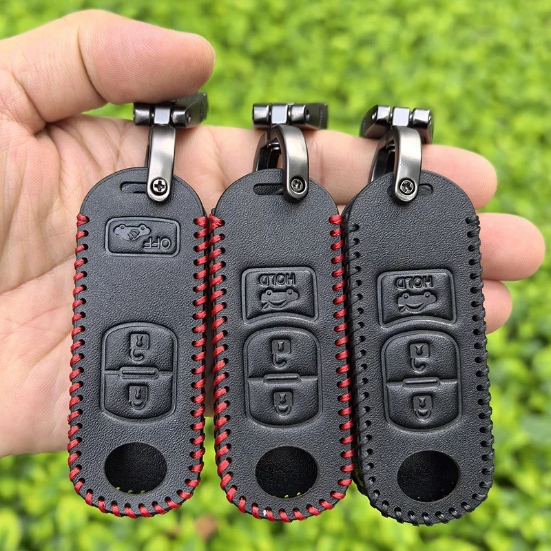 New Leather Car Key Cover Remote Fob Case for MAZDA 2 3 5 6 CX-3 CX-5 CX-7 CX-9 2013 2015 2016 2017 2018 2019 Accessories Shell
New Leather Car Key Cover Remote Fob Case for MAZDA 2 3 5 6 CX-3 CX-5 CX-7 CX-9 2013 2015 2016 2017 2018 2019 Accessories Shell