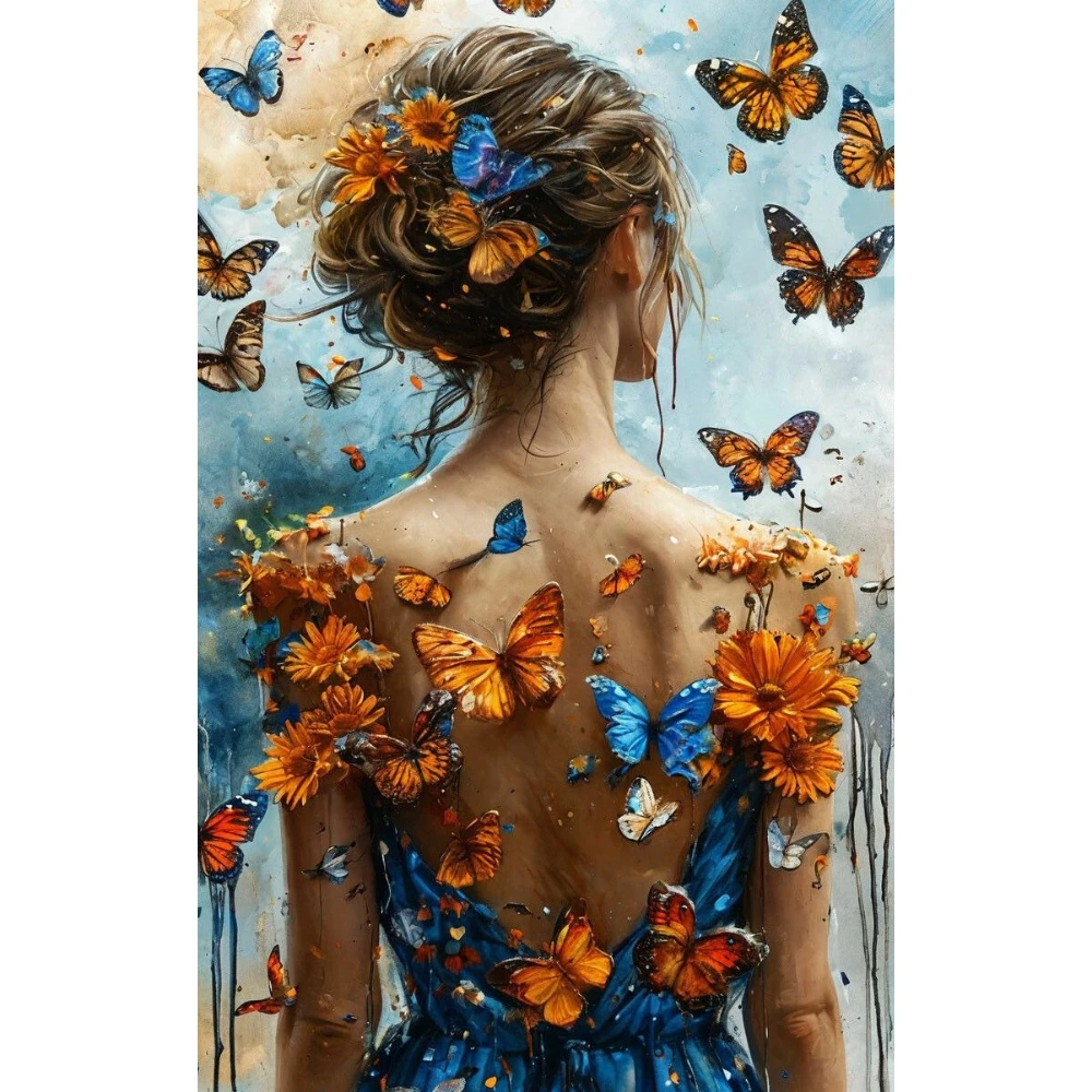 Woman Back with Butterfly 500/1000/1200/2000 PCS Jigsaw Puzzles DIY Family Activity Relaxing Games for Room Home Decor Gift
Woman Back with Butterfly 500/1000/1200/2000 PCS Jigsaw Puzzles DIY Family Activity Relaxing Games for Room Home Decor Gift