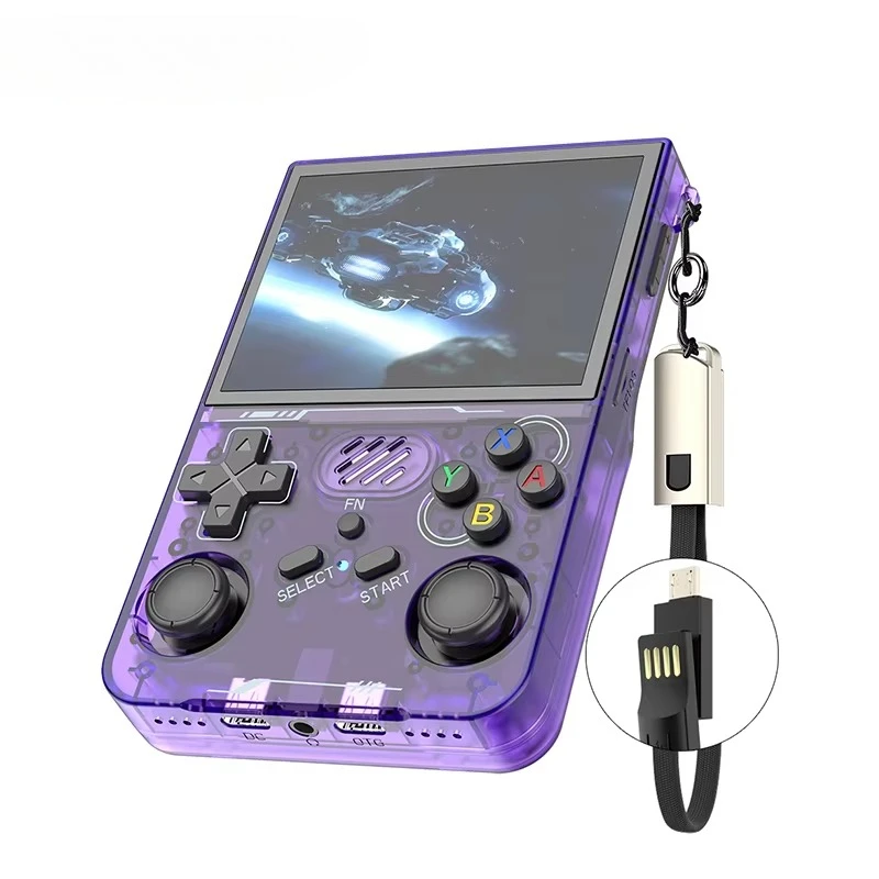 R36 Handheld Game Console Updates Wifi Function To Support 2-player Retro Video Game Console
R36 Handheld Game Console Updates Wifi Function To Support 2-player Retro Video Game Console