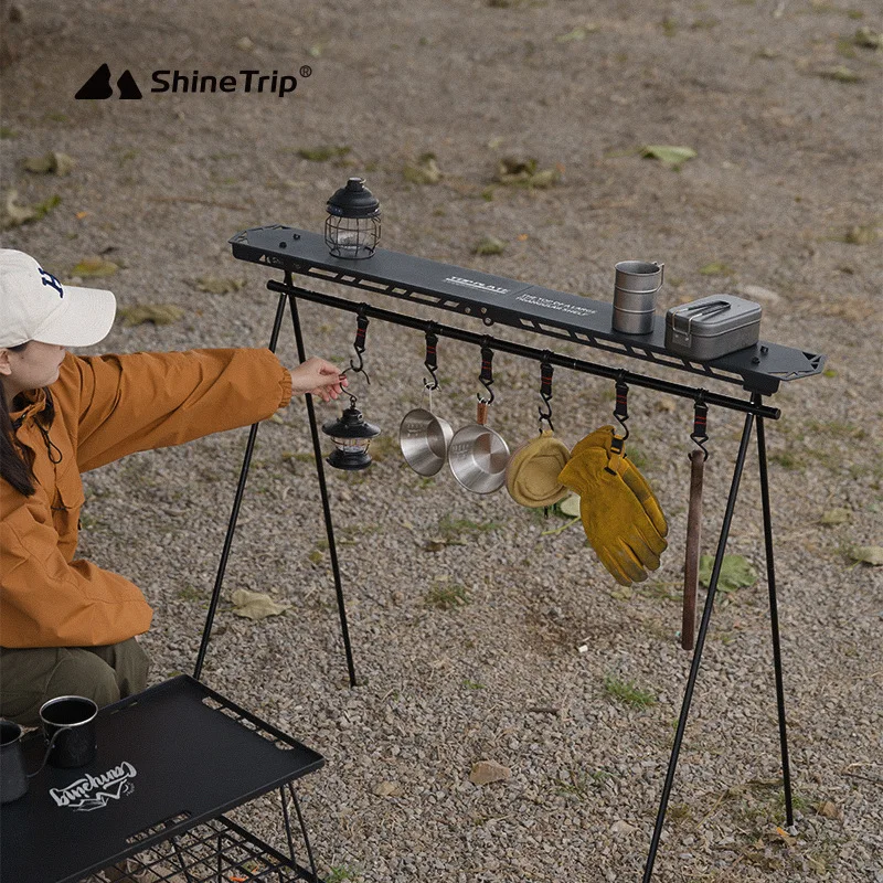 Outdoor Blackened Storage Tray Camping Tripod Large Table Collapsible Aluminum Storage Rack Storage Rack
Outdoor Blackened Storage Tray Camping Tripod Large Table Collapsible Aluminum Storage Rack Storage Rack