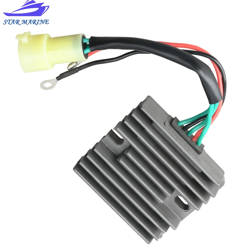 Rectifier Voltage Regulator For Yamaha Outboard Rectifier Regulator 67F-81960-12-00 Mercury 75 804278A12
Rectifier Voltage Regulator For Yamaha Outboard Rectifier Regulator 67F-81960-12-00 Mercury 75 804278A12
