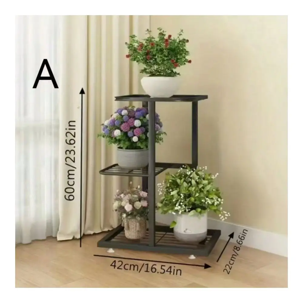 9Pot Metal MultiUse Display Rack Indoor Outdoor Decorative Plant Stand, Tiered Shelves Organizer For Living Room, Bedroom, Balc
9Pot Metal MultiUse Display Rack Indoor Outdoor Decorative Plant Stand, Tiered Shelves Organizer For Living Room, Bedroom, Balc