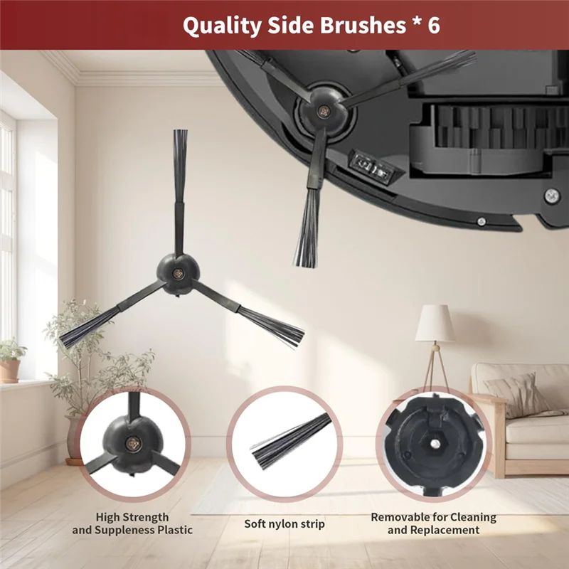 ABVI-For Roborock S8 Maxv Ultra Sweeping Robot Accessories Main Side Brush HEPA Filter Dust Bag Accessories
ABVI-For Roborock S8 Maxv Ultra Sweeping Robot Accessories Main Side Brush HEPA Filter Dust Bag Accessories