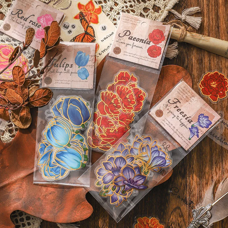 40Pcs/bag Vintage Transparent Waterproof Plant Flower Diary Stickers Scrapbooking Planner Decorative Stationery Stickers
40Pcs/bag Vintage Transparent Waterproof Plant Flower Diary Stickers Scrapbooking Planner Decorative Stationery Stickers